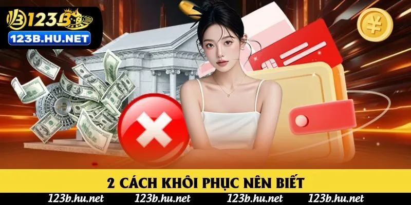 2 cách khôi phục nên biết 2 cách khôi phục nên biết