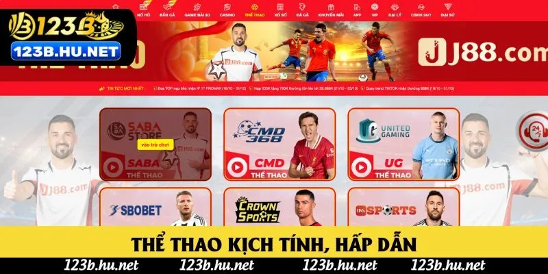 Thể thao kịch tính, hấp dẫn Thể thao kịch tính, hấp dẫn